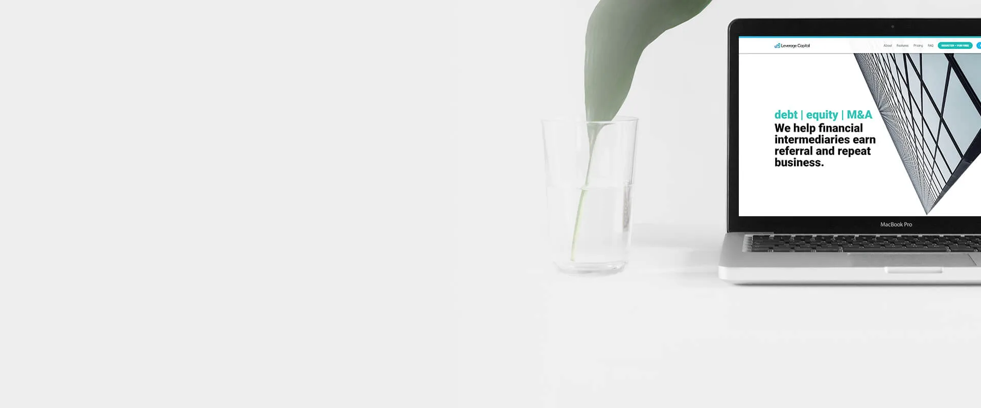 Leverage product screens