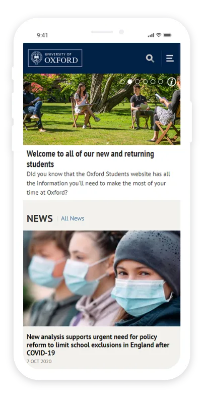 University of OXFORD case study